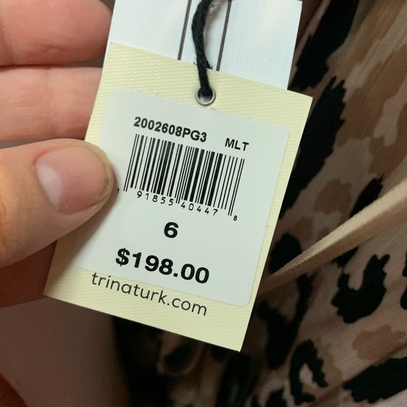 Trina Trina Turk Allium Leopard Jumpsuit - Picture 2 of 2